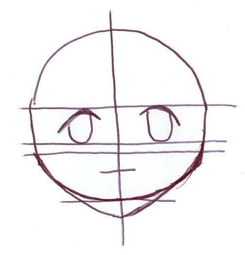 Como desenhar mangá - Rosto masculino - Disciplina - Arte