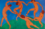 Pintura do pintor francs Henri Matisse exposta no Museu Hermitage de So Petersburgo, na Rssia.  uma pintura a leo sobre tela, que mede 260 cm de altura por 389 cm de largura. <br/><br/> Palavras-chave: henri matisse, pintura, fauvismo