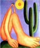 Tarsila do Amaral (1886-1973) foi uma das mais importantes artistas do Brasil. Aps passar dois anos em Paris, retorna a So Paulo em 1922 para integrar o “Grupo dos Cinco ”, que defende as ideias da Semana de Arte Moderna e toma a frente do Movimento Modernista do pas.  Abaporu  um leo sobre tela, de 1928, pintado por Tarsila do Amaral.  